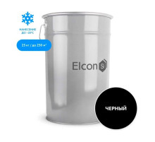 Грунт-эмаль по ржавчине Elcon ХВ-0278 черный, 25 кг 00-00461550