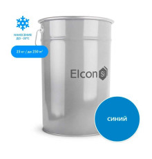 Краска для бетона для наружных работ Elcon BT синий, 25 кг 00-00462273