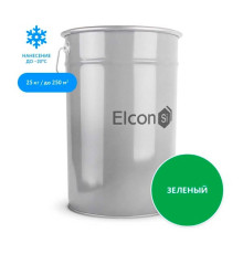Грунт-эмаль по ржавчине Elcon ХВ-0278 зеленый, 25 кг 00-00461553
