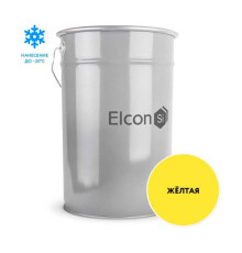 Грунт-эмаль Elcon по ржавчине 3 в 1 желтый, 25 кг 00-00461537