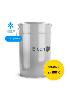 Органосиликатная композиция Elcon ОС-12-03 желтый, до 100 градусов, 25 кг 00-00462291