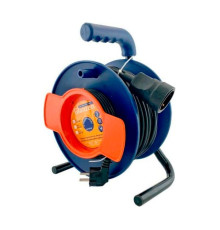 Силовой удлинитель на катушке GLANZEN ПВС 3x0,75 арт. EC-30-014 00-00006693