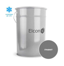 Грунт-эмаль по ржавчине Elcon 3 в 1 ral 7024 графит, 25 кг 00-00462317