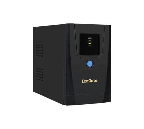 Источник бесперебойного питания ExeGate Power Back BNB-6C13, металлический корпус, Black 292766