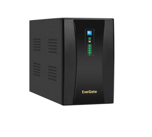 Источник бесперебойного питания ExeGate SpecialPro UNB-2C13, металлический корпус, Black 292606