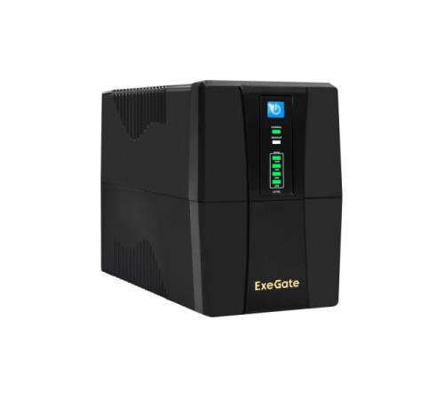 Источник бесперебойного питания ExeGate SpecialPro UNB-2C13, RJ45 11, USB, металлический корпус, Black 292607