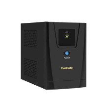 Источник бесперебойного питания ExeGate SpecialPro UNB-1500.LED.AVR.2C13, съемн.кабель, металлический корпус, Black 292797