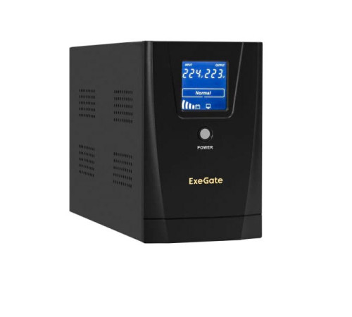 ИБП ExeGate SpecialPro Smart LLB-2Schuko,RJ45 11,USB, металлический корпус, Black 292632