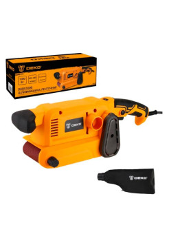 Ленточная шлифмашина DEKO DKBS1000, 1000 Вт, с регулировкой оборотов 063-4353