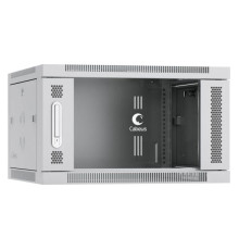 Телекоммуникационный настенный шкаф Cabeus 19" 6U цвет серый SH-05F-6U60/35