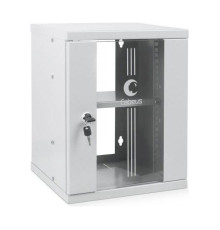 Телекоммуникационный настенный шкаф Cabeus 10" 8U дверь стекло WSC-8U