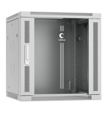 Телекоммуникационный настенный разобранный шкаф Cabeus 19" 12U цвет серый SH-05F-12U60/45-R