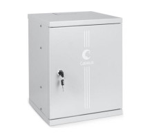 Телекоммуникационный настенный шкаф Cabeus 10" 8U дверь металл WSC-8Um