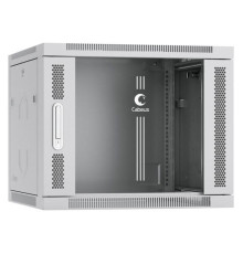 Телекоммуникационный настенный шкаф Cabeus 19" 9U цвет серый SH-05F-9U60/35