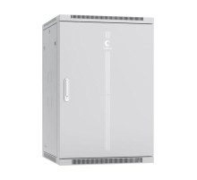 Телекоммуникационный настенный разобранный шкаф Cabeus 19" 18U цвет черный SH-05F-18U60/60m-R-BK