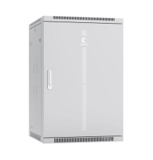 Телекоммуникационный настенный разобранный шкаф Cabeus 19" 18U цвет серый SH-05F-18U60/35m-R