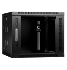 Телекоммуникационный настенный шкаф Cabeus 19" 9U цвет черный SH-05F-9U60/60-BK