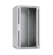 Телекоммуникационный настенный разобранный шкаф Cabeus 19" 22U цвет серый SH-05F-22U60/60-R