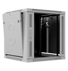 Телекоммуникационный настенный разобранный шкаф Cabeus 19" 18U цвет черный SH-05F-18U60/45m-R-BK