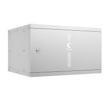 Телекоммуникационный настенный шкаф Cabeus 19" 6U, серия LIGHT разборный, цвет серый WSC-05D-6U55/45m