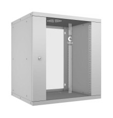 Телекоммуникационный настенный шкаф Cabeus 19" 12U, серия LIGHT разборный, цвет серый WSC-05D-12U55/45