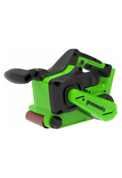 Аккумуляторная бесщеточная ленточная шлифовальная машина Greenworks 24V, без АКБ и ЗУ 3100607