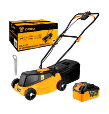Аккумуляторная газонокосилка DEKO DKLM20V 20В, 1x4.0Aч 063-3007
