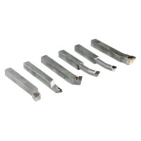 Набор токарных резцов 8x8 мм, ВК8, 6 шт AURA TOOLS 30600808