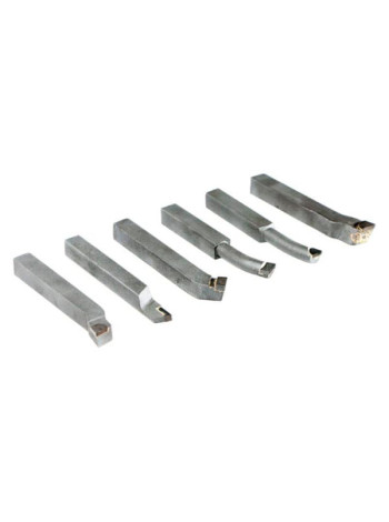 Набор токарных резцов 8x8 мм, Т15К6 (6 шт) AURA TOOLS 30620808