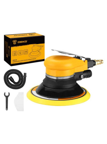 Орбитальная пневматическая шлифмашина DEKO DKOS150, 150 мм 063-4382