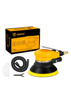 Орбитальная пневматическая шлифмашина DEKO DKOS125, 125 мм 063-4381