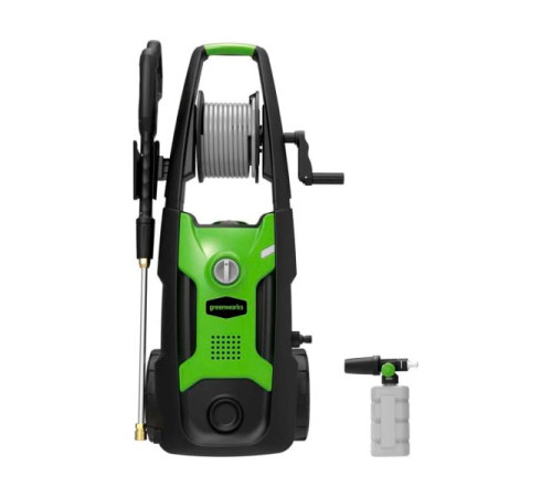 Электрическая мойка высокого давления Greenworks 2000 Вт, 140 бар 5106607