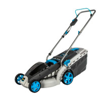 Аккумуляторная газонокосилка DDE BlueTech LMB 3840 ширина 38 см, высота 25 - 75 мм, сборник, без ЗУ и АКБ 909-297
