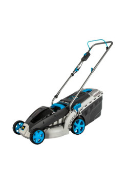 Аккумуляторная газонокосилка DDE BlueTech LMB 3840 ширина 38 см, высота 25 - 75 мм, сборник, без ЗУ и АКБ 909-297