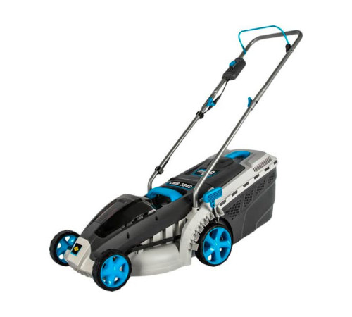Аккумуляторная газонокосилка DDE BlueTech LMB 3840 ширина 38 см, высота 25 - 75 мм, сборник, без ЗУ и АКБ 909-297