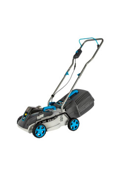 Аккумуляторная газонокосилка DDE BlueTech LMB 3340 (ширина 33 см, высота 25 - 70 мм, сборник, без ЗУ и АКБ) 909-280