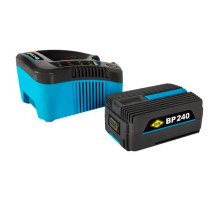 Набор ЗУ и АКБ BlueTech BC 2-40 + BP 240 (макс. ток 2 А + 2 Ач, 40 В, Li-ion) DDE 909-396