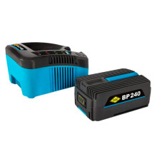 Набор ЗУ и АКБ BlueTech BC 2-40 + BP 240 (макс. ток 2 А + 2 Ач, 40 В, Li-ion) DDE 909-396