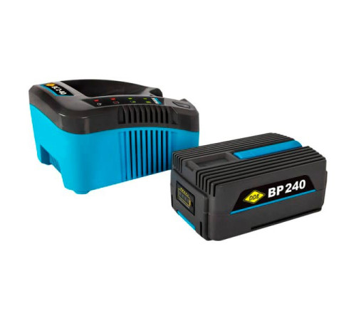 Набор ЗУ и АКБ BlueTech BC 2-40 + BP 240 (макс. ток 2 А + 2 Ач, 40 В, Li-ion) DDE 909-396