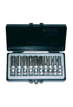 Набор длинных 6-гранных головок с карданом 3/8" DR, 10 предметов FORCE 3103