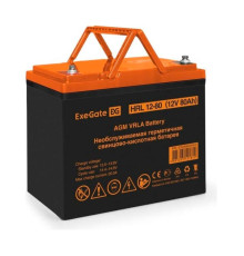 Аккумуляторная батарея HRL 12-80 12 V, 80 A*h, под болт М6 ExeGate 285654