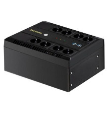 ИБП ExeGate NEO NNB-650.LED.AVR.8SH.CH 650VA 390W, LED, AVR, 8*Schuko, 4*USB-порта для зарядки, Black 295011