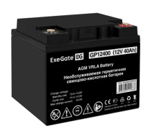 Аккумуляторная батарея GP12400 12 V, 40 A*h, под болт М6 ExeGate 282978