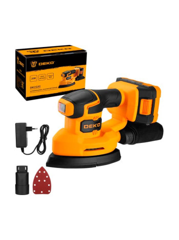 Аккумуляторная шлифмашина DEKO DKCG20 20 В, 1х2.0 Ач 063-4023