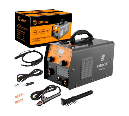 Сварочный полуавтомат DEKO DKWM190NG, MIG без газа/MMA/TIG LIFT, 190А 051-4694