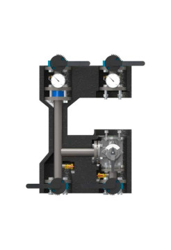 Насосная группа смесительная, фланцевая DN 40 PN10, без насоса и сервопривода ELSEN EFG40.020