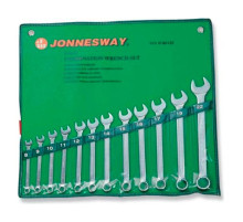 Набор комбинированных ключей 8 - 22 мм Jonnesway W26112S