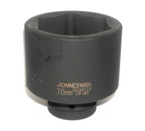 Головка торцевая ударная (6-гранная; 1"DR; 70 мм) Jonnesway S03A8170