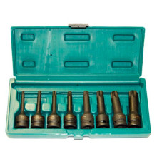 Набор ударных головок "TORX" 8 предметов (1/2" DR Т30-T80 78 мм) Jonnesway S06A408S