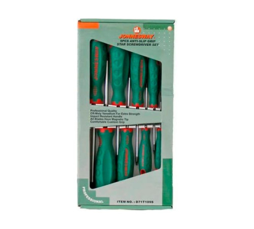 Набор отверток ANTI SLIP TORX T8-T40 Jonnesway D71T109S
